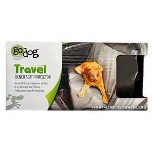 GO DOG Travel Bench Seat Protector For Car, NEW NIB